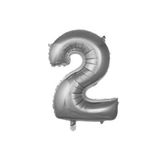 34 Inç Folyo Rakam Balon, GÜMÜŞ2