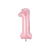 34 Inç Folyo Rakam Balon, PEMBE1