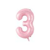 34 Inç Folyo Rakam Balon, PEMBE3