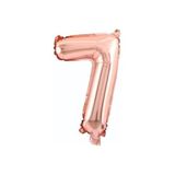 34 Inç Folyo Rakam Balon, ROSE7