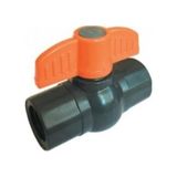 3/4" Pvc Küresel Vana Kelebek Kol Kod:376 Bhclg