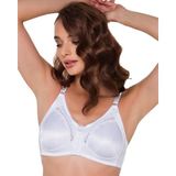 340 - Saten Toparlayıcı Sütyen Telsiz Süngersiz Minimizer - Beyaz, 110 B