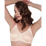 340 - Saten Toparlayıcı Sütyen Telsiz Süngersiz Minimizer - Ten, 85 B