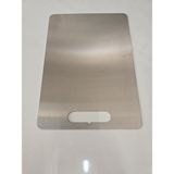 34*24 cm Paslanmaz Çelik Et Kesme Tahtası 1,5 mm