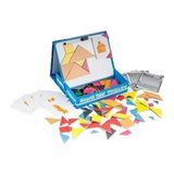 3445 Dıytoy Manyetik Tablet Tangram Eğitim Seti - Çok Renkli