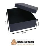 34x43x13 cm Hediye Kutusu – Lacivert