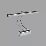 35 Cm Elektrikli 4000K Soft Beyaz Enerji Tasarruflu Flüt Led Aplik Banyo Tablo Çalışma Masası Duvar Sanat Eseri Ayna Dekoratif Ve Modern Aydınlatma Gümüş (Krom) Renk (Gümüş)