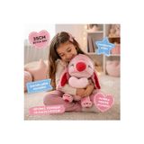35 CM Kalpli Stitch Peluş Oyuncak Sevimli Yumuşacık Büyük Boy Hediye ve Koleksiyonluk PEMBE