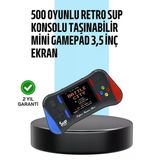 3,5 İnç Ekranlı Taşınabilir El Konsolu – 500 Klasik Oyunla Eğlence Yanınızda Mir44647889