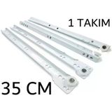 35 Lik Çekmece Rayı ( Flore) ( 35Cm)