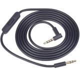 3,5 mm - 3,5 mm Yedek Solo 3 Ses Kablosu Kablosu Kablo, Hat İçi Mikrofonlu ve Uzaktan Kumandalı, Dr Dre Solo/Studio/Pro/Detox/Kablosuz/Mixr/Executive/Pill Kulaklıkları ile Uyumlu (Siyah)