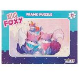 35 Parça Puzzle: Sevimli Tilkiler