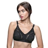 350 - Cherry Toparlayıcı Sütyen Telsiz Süngersiz Minimizer - Siyah, 100 B