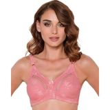 350 - Cherry Toparlayıcı Sütyen Telsiz Süngersiz Minimizer - Somon, 85 B
