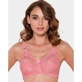 350 - Cherry Toparlayıcı Sütyen Telsiz Süngersiz Minimizer - Somon, 90 B
