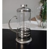 350 ml Metal Kulplu Cam French Press