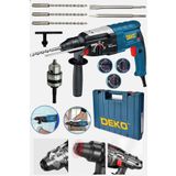 3500 W Bakir Sargili Kırıcı Delici Hilti Matkap Metal Şanzumanlı + 5 Adet Uç Yedek Mandren