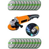3500W 6 Kademe Devir Ayarli Spiral Taslama Makinesi Avuc Ici Taslama 125Mm + 20 Ad Tas