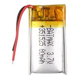 351525 3.7V 80MAH Lityum Polimer (Li-Po) Batarya Ciklet Pil