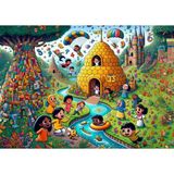 35317 SAYILAR ÜLKESİ 50 PARÇA PUZZLE