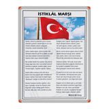 35*50 İSTİKLAL MARŞI MDF.ÇERÇEVE 8699436974126