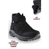 3564 Ortopedik Outdoor Erkek Çocuk Bot Ayakkabı Kaymaz Taban
