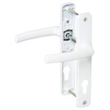 35/85 Pvc Balkon Kapı Kolu Pimapen Metal Beyaz