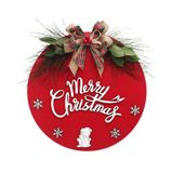 35Cm Yilbasi Kapi Susu Merrry Christmas