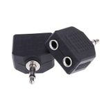 3,5mm Stereo Jack Çoklayıcı - 3,5mm Kulaklık Çoklayıcı (20cm)
