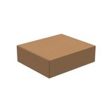 35X30X10-25 Adet Kilitli E-Ticaret Karton Kargo Kutusu - Çok Renkli