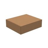 35x30x10-50 Adet Kilitli E-ticaret Karton Kargo Kutusu