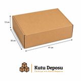35X41X13 Cm E-Ticaret Ve Kargo Kutusu (Elbise Kutusu) (20 Adet)