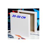 35X50 CM Bez Tuval Arkadan Zımbalı Tuval Kalın Şase 210 Gr%70 Polyester% 30 Pamuk Bez