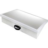 35X50 cm LED Işıklı Teknik Çizim Masası Masaüstü, Net ve Aydınlık Çalışma Alanı Sağlar - Antrasit - Seçenek 1