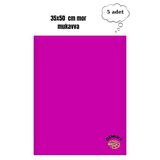35X50 Cm Mor Renk Mukavva Kartonu 5 Adet