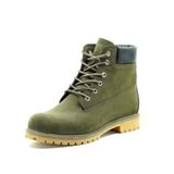 36 37 38 39-45 46 47 48 49 50 Numaralarda Haki Nubuk Timberland Stil Kışlık Büyük Numara Erkek Bot Sıcak Astar Rahat