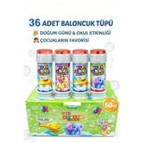 36 ADET BUMBUM BALONCUK KÖPÜK TÜPÜ (5264)