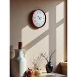 36 Cm Kırmızı Roma Rakamlı Duvar Saati PP-3655R