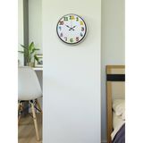 36 Cm Krem Çocuk Odası Duvar Saati