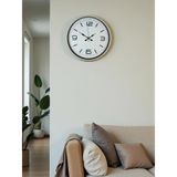 36 Cm Krem Modern Dekoratif Duvar Saati