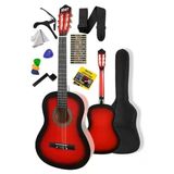 36 İnç Çocuk Gitarı İçin 8-12 Yaş Arası Tam Set Ve Aksesuarlar