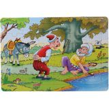 36 Parça Çocuk Puzzle + Boyama Nasrettin Hoca Maya