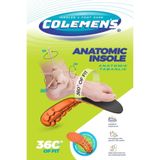 360-Anatomik Ayakkabı Tabanlığı Masaj Etkili Tabanlık1 Kıl Fırça + 1 Lefle Boya+ 1 Leflef Cila + 2 Sünger+ 1 Leflef, 40-41