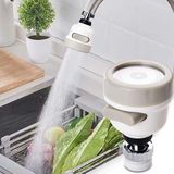 360° Ayarlanabilir Musluk Başlığı – Su Tasarruflu Lavabo Ucu, 3 Farklı Püskürtme Modu, Sı