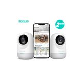+360 Botslab 360+ C211 2K Pro Mini Bundle WiFi 360° Akıllı Güvenlik Kamerası Bebek Monitörü Evcil Hayvan
