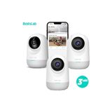 +360 Botslab 360+ C211 2K Pro Small Bundle WiFi 360° Akıllı Güvenlik Kamerası Bebek Monitörü Evcil Hayvan