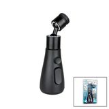 360 Derece Dönebilen- 3 Mod Siyah Yağmur Püskürtme Borulu Kubar Musluk Ucu Ktx-3289 (5224)