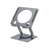 360 Derece Dönebilir Laptop ve Tablet Standı – Paslanmaz Çelik, Ayarlanabilir Yükseklik, Katlanabilir Masaüstü Bilgisayar Standı, iPad ve MacBook Uyumlu Ergonomik Raf-Dizüstü Pc (Tablet Standı)