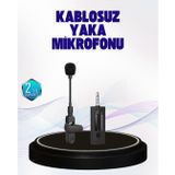360 Derece Ses Algılamalı Type C Şarjlı Yaka Mikrofonu FRTKGT25DYMXXUCZZZK35DMİKROFON-2