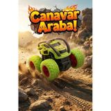 360 Derece Takla Atan Sürtmeli Canavar Kamyon - Darbeye Dayanıklı Monster Truck Oyuncak Araba Yeşil